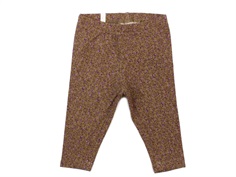 Wheat leggings hazel flowers jersey